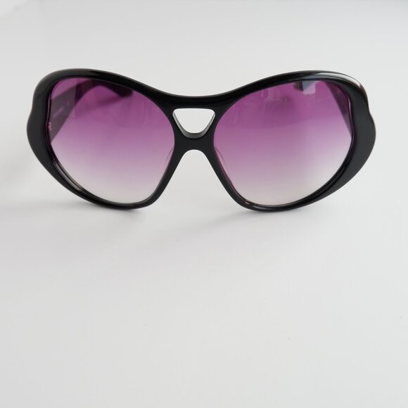 Authentic Preowned Miu Miu Black/Purple Frame Oversized Sunglasses - Picture 11 of 11